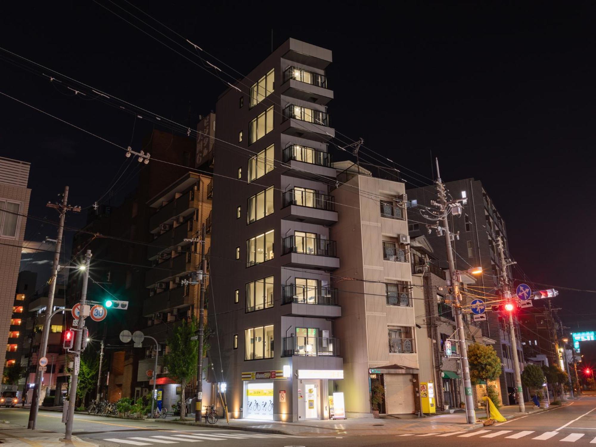 Апартаменты St Bld Daikoku Осака Экстерьер фото